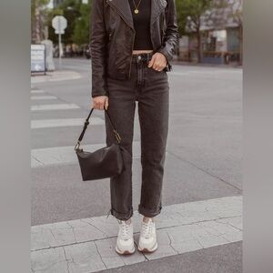 Madewell Perfect Vintage Jean; size 26, grey / black wash